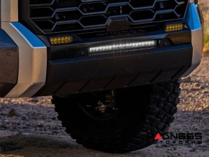 Toyota Tundra Front Fog Light Upgrade Kit - Rigid Industries - SR-Series - Yellow Toyota Tundra Front Fog Light Upgrade Kit - Rigid Industries - SR-Series - Yellow